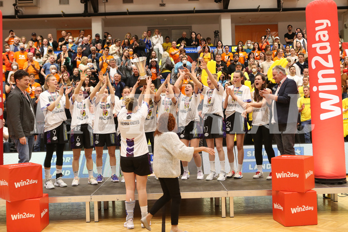 Basketball Damen Superliga 2021/22, Finale Spiel 3 BK Duchess Klosterneuburg vs. Vienna United


