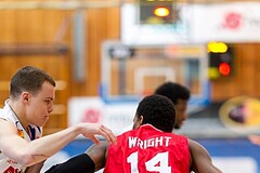 Basketball ABL 2015/16 Grunddurchgang 15.Runde Oberwart Gunners vs. WBC Wels