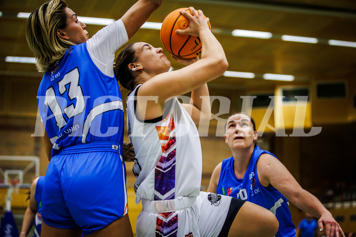 Basketball, Win2Day Basketball Damen Superliga 2023/24, Grunddurchgang 1.Runde, Vienna United, DBB LZ OÖ, Klara Brunner (25)