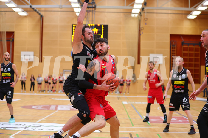 Basketball Zweite Liga 2022/23, Playoff, Semifinale Spiel 1 Mistelbach Mustangs vs. Mattersburg Rocks


