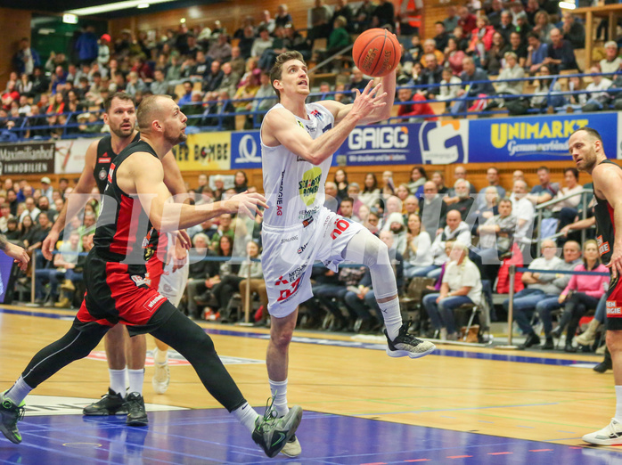 Basketball Superliga 2022/23, Grunddurchgang 17.Runde Gmunden Swans vs. BC Vienna


