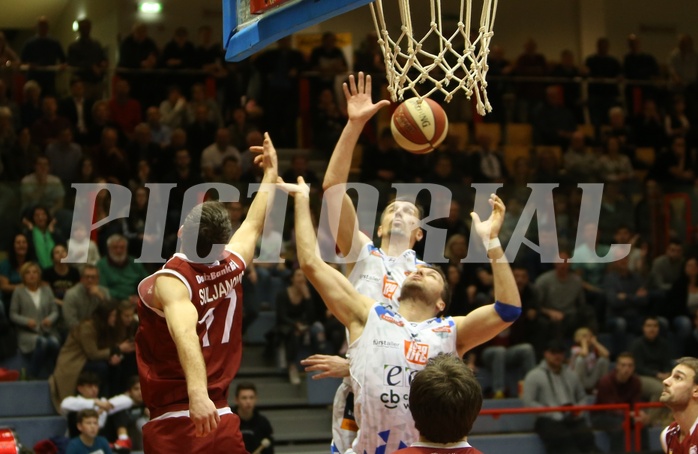 Basketball ABL 2017/18, Grunddurchgang 27.Runde Traiskirchen Lions vs. Kapfenberg Bulls


