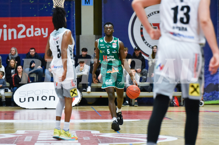 Win2Day Basketball Superliga 2022/23, Grunddurchgang 19.Runde, Flyers Wels vs. Kapfenberg,
