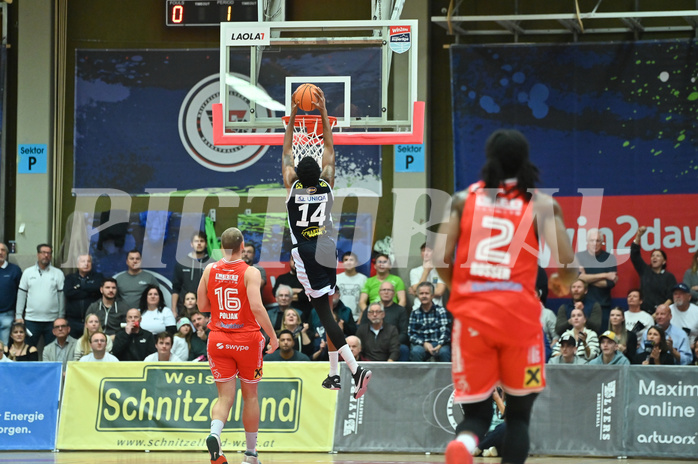 Basketball Austria Cup 2024/25, Viertelfinale Flyers Wels vs. Swans Gmunden,