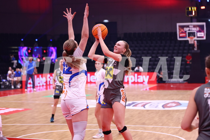 18.01.2025, Graz, Raiffeisen Sportpark, Basketball Austria Cup 2025, Final Four, Semifinale, DBB Wels vs Klosterneuburg Duchess,  