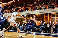 Basketball, win2day Basketball Superliga 2024/25, Grunddurchgang Runde 9, BBC Nord Dragonz, Oberwart Gunners, Magdy Abou-Ahmed (6)