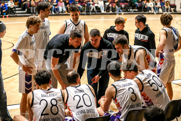 Basketball Zweite Liga 2024/25, Grunddurchgang 15.Runde Vienna United vs. Mattaersburg Rocks