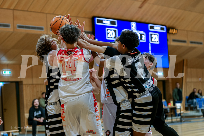 05.04.2025 Österreichischer Basketballverband 2024/25, SLMU14, BC Vienna vs. Vienna Giants 