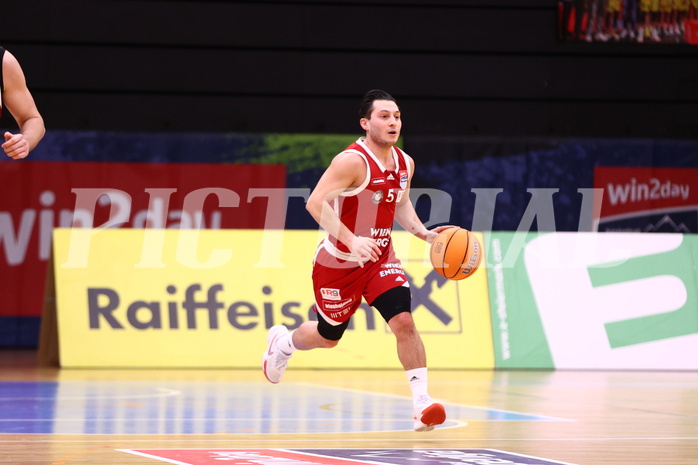 31.01.2025, Graz, Raiffeisen Sportpark Graz, Basketball Superliga 2024/25, Grunddurchgang, Runde 19, UBSC Graz - BC Vienna