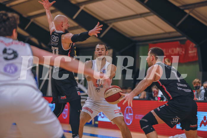 Basketball Basketball Superliga 2020/21, Grunddurchgang 12.Runde D.C. Timberwolves vs. Flyers Wels