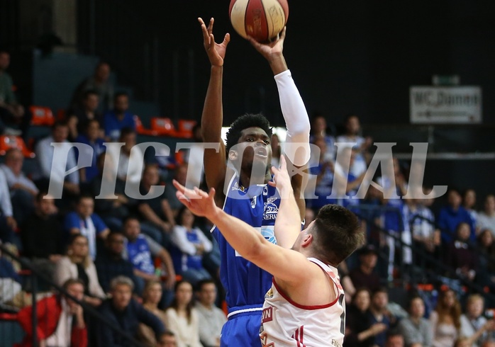 Basketball ABL 2018/19, Playoff VF Spiel 4 BC Vienna vs. Oberwart Gunners


