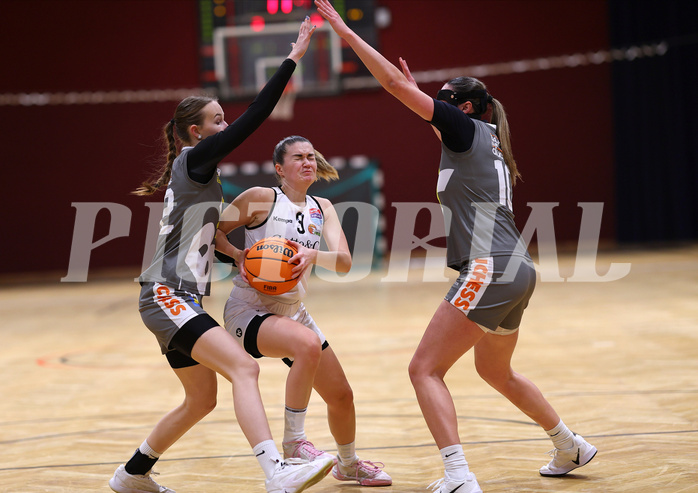 Basketball Damen Superliga 2023/24, Grunddurchgang, 13 Runde Basket Flames vs. Duchess Klosterneuburg


