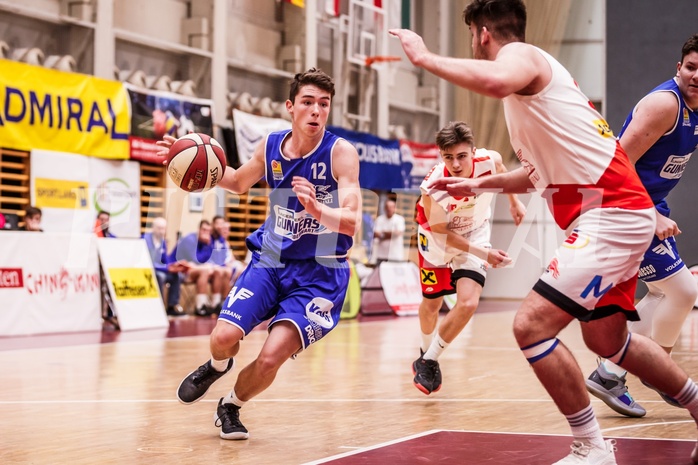 Basketball, ABL 2018/19, CUP Achtelfinale, UBC St. Pölten, Oberwart Gunners, Stefan Reiterer (12)
