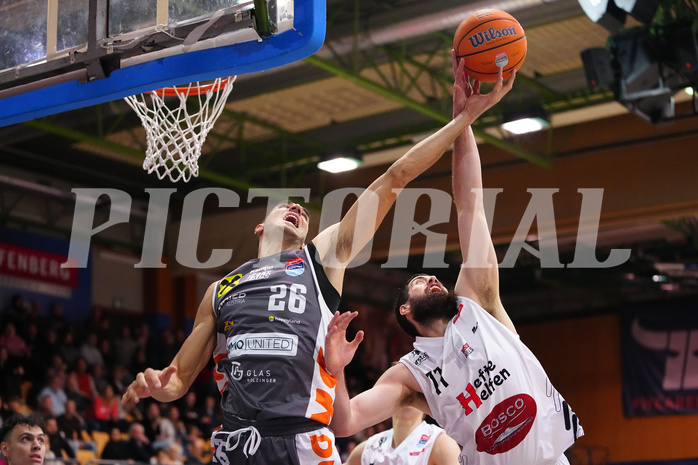 Win2day Basketball Superliga 2024/25, Grunddurchgang, 16. Runde, Kapfenberg vs. Klosterneuburg



