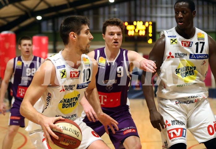 Basketball ABL 2018/19, Grunddurchgang 25.Runde D.C. Timberwolves vs. Gmunden Swans


