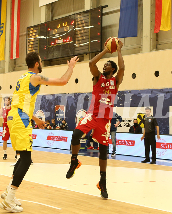 Basketball Superliga 20120/21, Grunddurchgang 1.Runde SKN St.Pölten vs. BC Vienna


