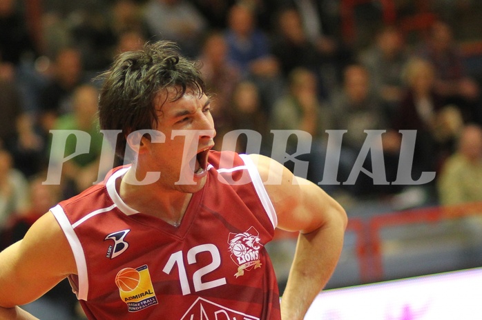 Basketball ABL 2015/16 Grunddurchgang 14.Runde Traiskirchen Lions vs. Gmunden Swans