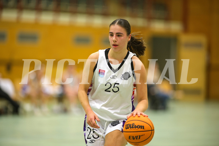 Basketball Damen Superliga 2023/24, Grunddurchgang 13.Runde Vienna United vs. UBI Graz