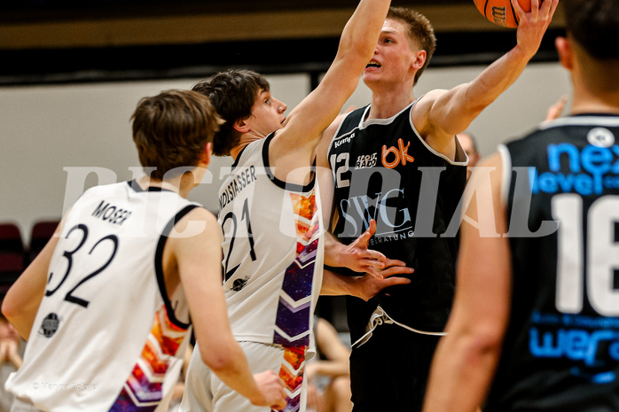 01.03.2025 Österreichischer Basketballverband 2024/25, SLMU19 Vienna United vs. Basket Dukes