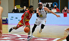 Basketball Superliga 2021/22, Grunddurchgang 2.Runde Flyers Wels vs. Traiskirchen Lions