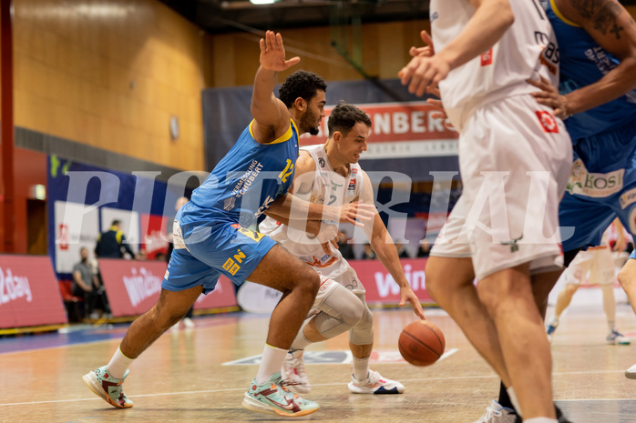 Basketball, Basketball Superliga 2022/23, Grunddurchgang Runde 18, Kapfenberg Bulls, SKN St. P