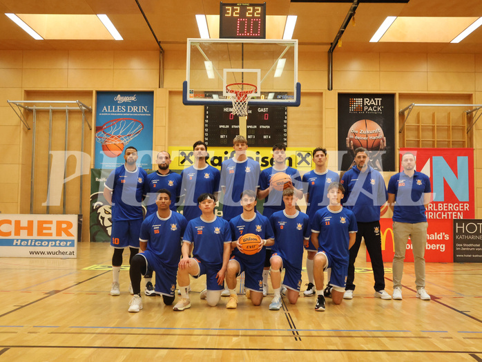 Basketball Zweite Liga 2023/24, Grunddurchgang 19.Runde Dornbirn Lions vs. BBU Salzburg