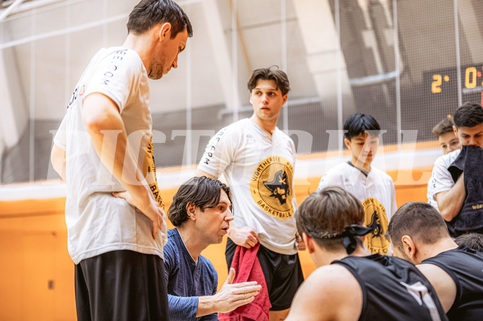 Basketball, Basketball Zweite Liga 2022/23, Grunddurchgang 16.Runde, Basket Flames, Wörthersee Piraten, Andreas Kuttnig (Head Coach)