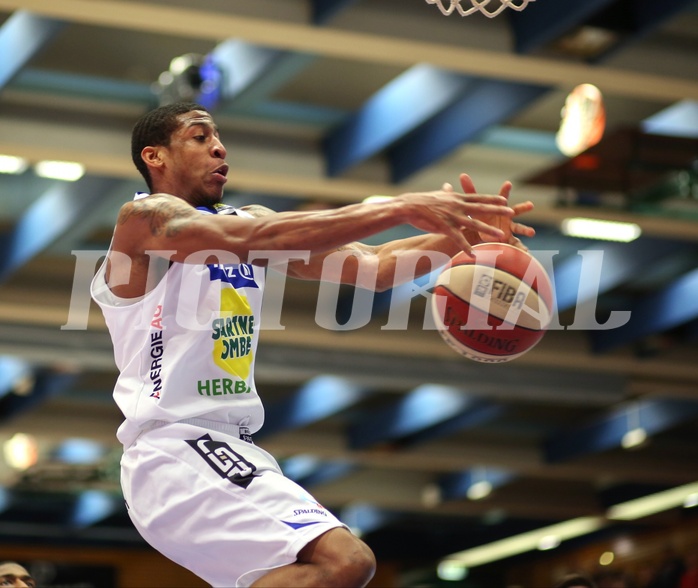 Basketball ABL 2015/16 Grunddurchgang 26.Runde Gmunden Swans vs. WBC Wels