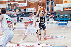 Basketball, Basketball Superliga 2023/24 , VF 2, Oberwart Gunners, Gmunden Swans, Edi Patekar (9), Orri Gunnarsson (29)