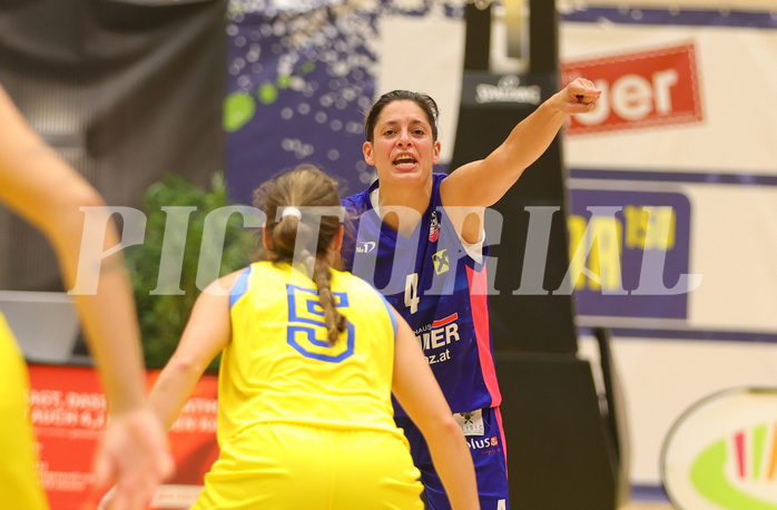 Basketball Damen Superliga 2023/24, Grunddurchgang 1.Runde SKN St. Pölten vs. UBSC-DBBC Graz



