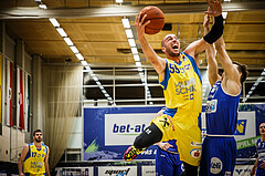 Basketball, bet-at-home Basketball Superliga 2021/22, Grunddurchgang 15.Runde, SKN St. Pölten Basketball, Oberwart Gunners, Mate Mandic (55)