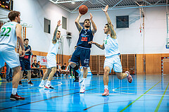 Basketball 2.Liga 2021/22, Grunddurchgang 19.Runde Deutsch Wagram vs. BBC Dragons