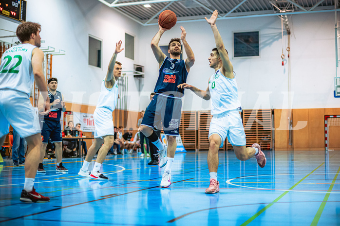Basketball 2.Liga 2021/22, Grunddurchgang 19.Runde Deutsch Wagram vs. BBC Dragons