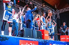 Basketball, Win2Day Superliga 2022/23, Playoff, Finale Spiel 4, BC Vienna, Gmunden Swans, 