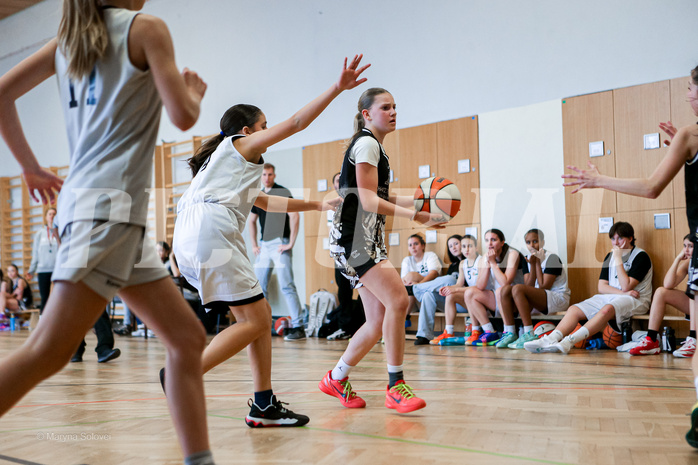 16.03.2025 Österreichischer Basketballverband 2024/25, SLWU14 Basket Flames UNION vs. VKL Vikings Swans