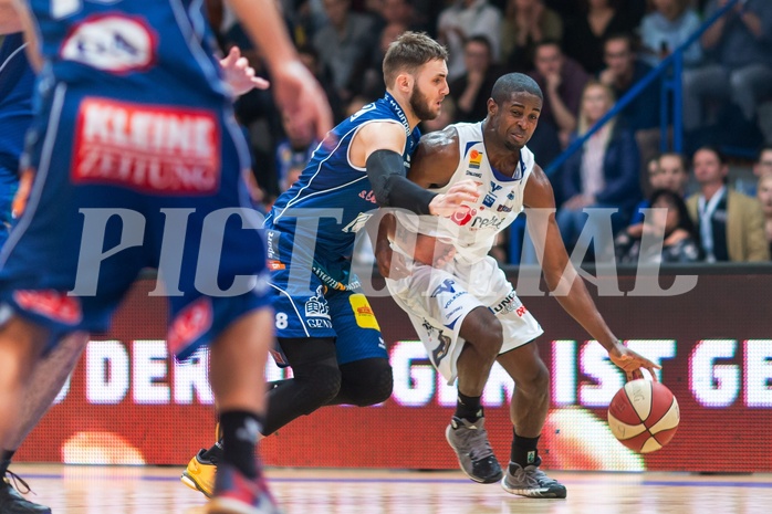 Basketball ABL 2015/16 Grunddurchgang 19.Runde Oberwart Gunners vs. Kapfenberg Bulls