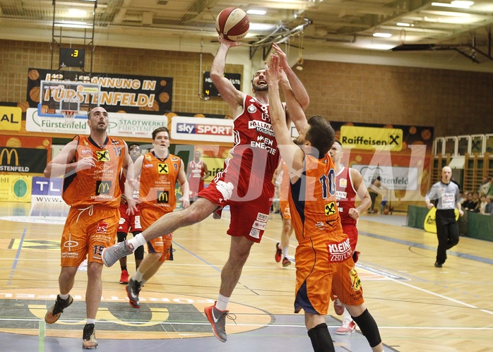 Basketball ABL 2016/17 Grunddurchgang 25.Runde  Fürstenfeld Panthers vs BC Vienna
