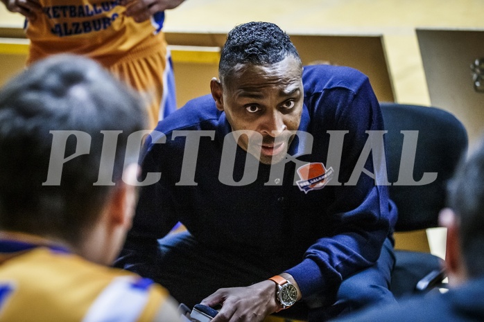 Basketball, 2.Bundesliga, Grunddurchgang 4.Runde, Mattersburg Rocks, BBU Salzburg, Aaron Mitchell (Head Coach)