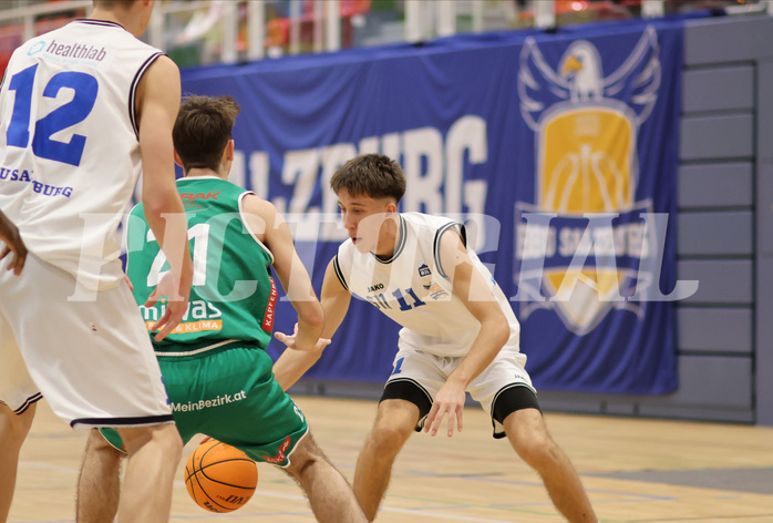 Basketball Zweite Liga 2023/24, Grunddurchgang 14.Runde BBU Salzburg vs. Future Team Steiermark


