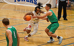 Basketball Zweite Liga 2024/25, Grunddurchgang 18.Runde Kufstein Towersl vs. KOS Celovec


