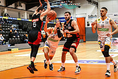 Basketball Superliga 2021/22, Grunddurchgang 12.Runde Klosterneuburg Dukes vs. BC Vienna


