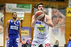 Basketball ABL 2017/18, Grunddurchgang 22.Runde Gmunden Swans vs. Oberwart Gunners