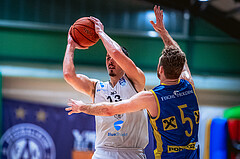 Basketball Basketball Superliga 2021/22, Grunddurchgang 18.Runde Vienna D.C. Timberwolves vs. UBSC Graz