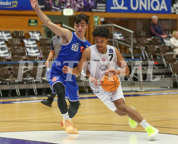 Basketball Zweite Liga 2023/24, Grunddurchgang 16.Runde Upper Austrian Ballers vs. BBU Salzburg


