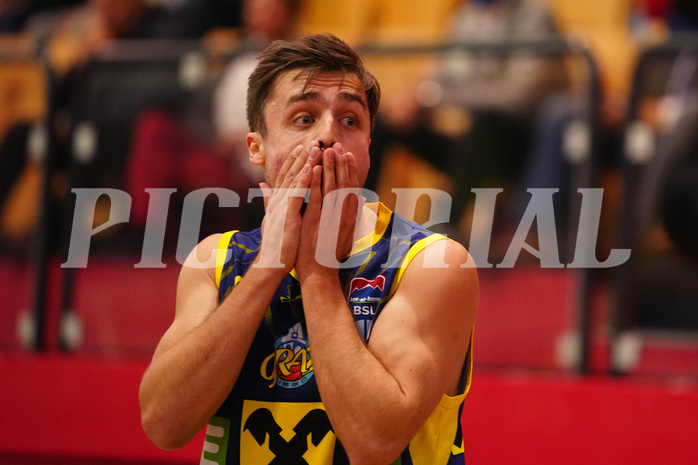 Basketball Superliga 2021/22, Grundduchgang 6. Runde, Kapfenberg Bulls vs. UBSC Graz


