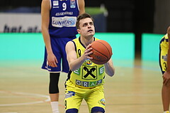 Basketball Superliga 2021/22, 3.Plazierungsrunde, UBSC Raiffeisen Graz vs. Unger Steel Gunners Oberwart 