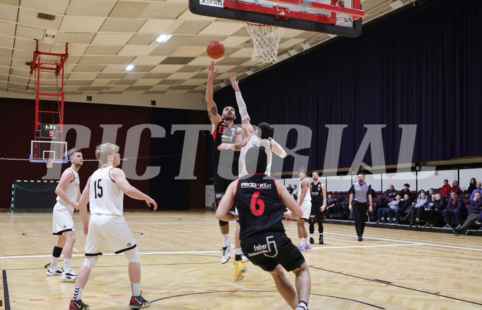 Basketball Zweite Liga 2022/23, Grunddurchgang 17.Runde Vienna United vs. Güssing Blackbirds