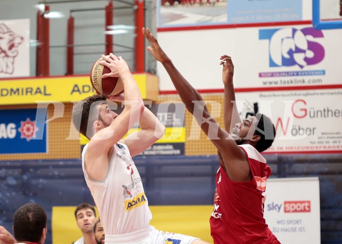 Basketball Superliga 2020/21,  Grunddurchgang 4.Runde, Traiskirchen Lions vs. BC Vienna
