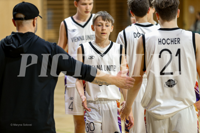 06.04.2025 Österreichischer Basketballverband 2024/25, SLMU16, Post SV Wien vs. BBU Salzburg