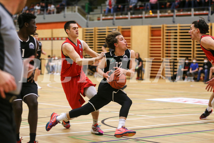 Basketball Zweite Liga 2021/22, Grunddurchgang 12.Runde Mistelbach Mustangs vs. Raiders Tirol


